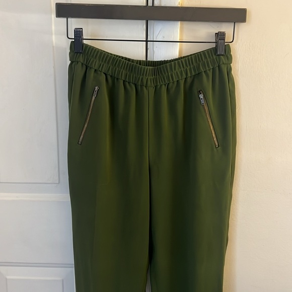 J Crew Olive Green Casual Jogger Pants size 4 - Picture 6 of 12